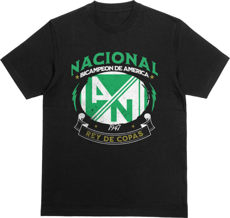 Camiseta Atletico Nacional Bicampeon