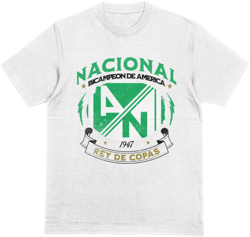 Camiseta Atletico Nacional Bicampeon