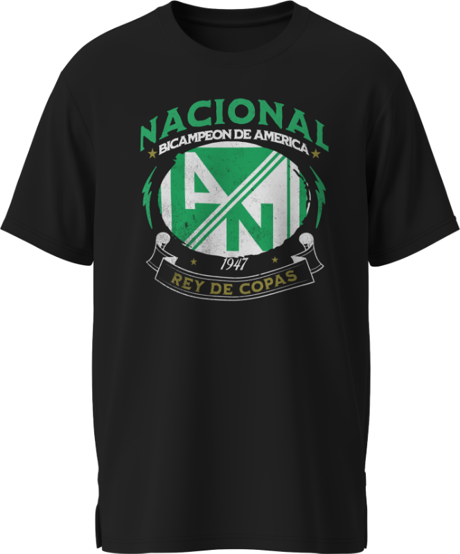 Camiseta Atletico Nacional Bicampeon