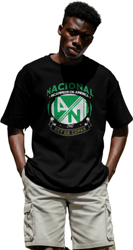 Camiseta Atletico Nacional Bicampeon